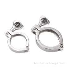 Sanitary Stainless Steel Single Pipe Clamp Heavy Duty Clamp